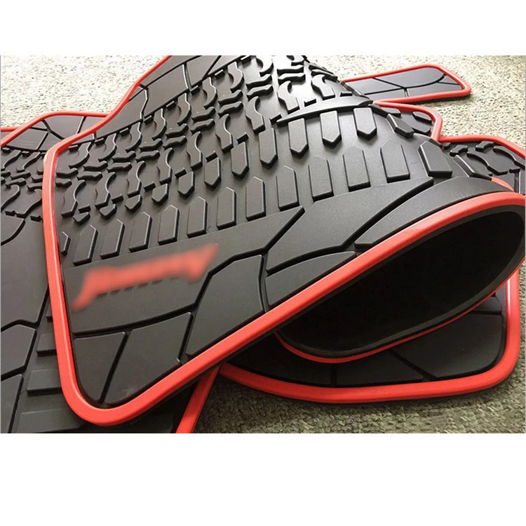 Rubber Car Foot Pad Floor Mats for Jimny Car Parts Off Road Interior Accessories