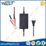Sailflo Sailflo motor power Alligator Clips with Black 2-Pin Quick Disconnect Plug
