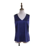 satin camisoles tank top for women sleeveless top plus size vest