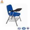 School desk chair student plastic study chair with writing pad