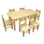 Import school furniture classroom child desks cheap children kids wood study table designs with chair from China