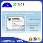 Security diploma certificate, education certificate, certification/certificate printing service