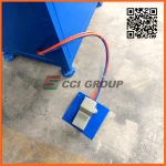 Semi automatic upvc plastic window corner cleaning machine for cleaning angle seam SQJ06-120