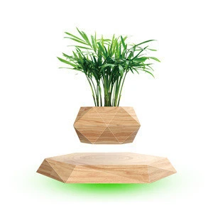 Set your plants free HCNT magnetic levitation bonsai hexagon houseplant pot