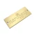 Import Sewing fashion label custom engraved brand small logo metal tag for garment from China