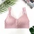 Import Sexy Seamless Ladies Femme Hommewear Solid Color Xl Lace Deep V Bra Push Up Bra Padded Brassiere from China