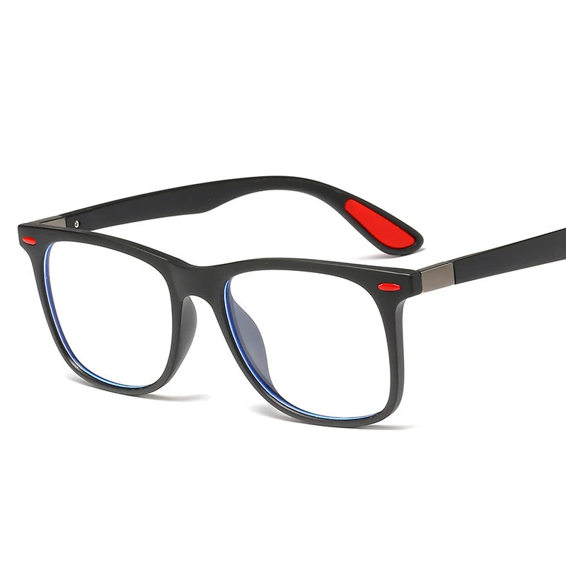SHINELOT G8030 New Blue Light Blocking Glasses Tr90 Men Prescription Eyeglasses Frame Computer Protection Optical Glasses