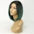 Import Shoulder Length Ombre Blonde Green Grey purple blonde Colors Straight Synthetic Wigs For Black Women from China