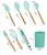Import Silicone Cooking Utensil Set Kitchen Utensils 11 Pcs Cooking Utensils Set Non-stick Heat Resistant Silicone Cookware with Stainl from China