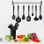 Import Silicone Kitchen Cooking Utensils Set with Holder Kitchen Tools Include Slotted Spatula Spoon Turner Ladle Tong Whisk from China