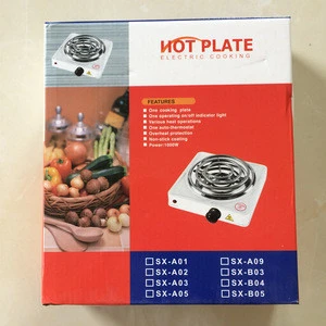 Single burner electric hot plate solid hotplate