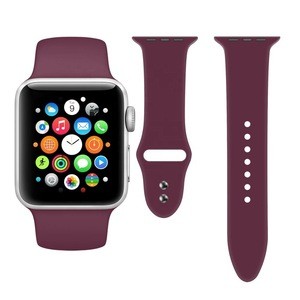 Size 38/42mm 40/44 mm Silicone dustproof, washable and tear resistant Apple Watch Band Sport Smart Watch Band