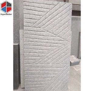 Skid resistance natural grey granite paving stone