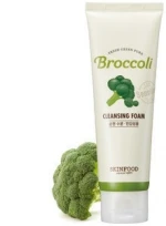 [SKIN FOOD] fresh green pure broccoli cleansing foam 130ml _ korea cosmetic