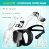 SKTIC Hot Selling Mask And Snorkel Set Scuba Diving Equipment For Wholesales