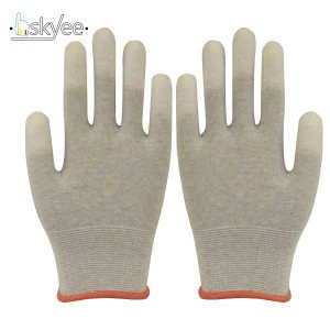 SKYEE anti-static PU finger touchscreen electronic industry esd gloves