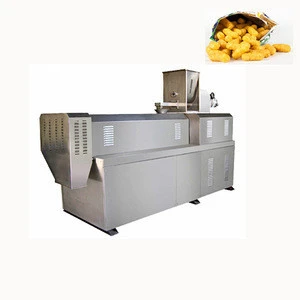 slanty snack bar twin screw extruder prices puffed corn chips snacks food making machine puff snack food extrusion machine price