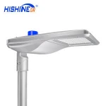 Slim smooth inside heat sink 150w led street light