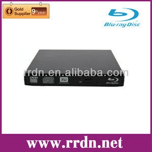 Slim USB Blu-ray combo reader player