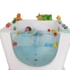 Small Acrylic Deep Hospital Baby Spa Bathtub With LED Lights