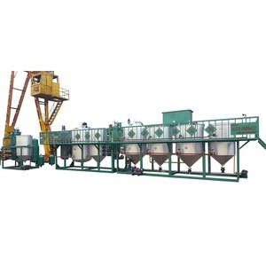 Small capacity edible complete set palm oil refinery refining machine processing plant