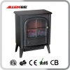 Small electric stove, mini freestanding electric fireplace