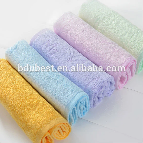 Soft and comfortable bamboo fiber baby towel