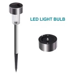 Solar Light Outdoor Led Lawn Lamp Solar Garden Light Ground Lamp,  Solar Pathway Lights for Garden