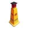 Solar Powered Barrier Light for Traffic Obstacle and Hazardous Warning