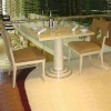 solid wood dining table and chair restaurant furniture