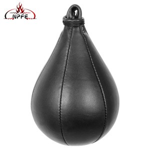 Speed Boxing Punching Leather Pear Ball