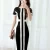 Import Splicing tight-fitting slim slimming hip dress from China