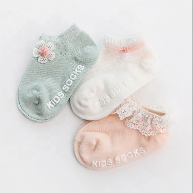 Spring autumn new cotton socks non-slip baby socks for kids newborn  loose floor socks
