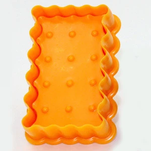 Spring press Cookie cutter type biscuit mold suit with TEA-TIME serious