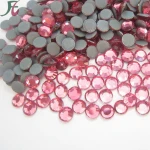 SS20 New Faceted Cut Hot Fix Rhinestone DMC Top Quality 2058 Iron On stone Hotfix Garment Style Rhinestone