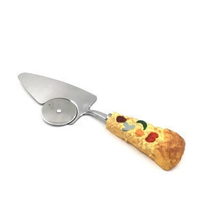 Stainless Steel Cake Pie Pizza Cheese Slicer Server Shovel Cutter Kitchen Tool