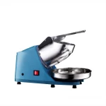 Stainless Steel Electric 220V 300W Ice Shaver Crusher Snow Cone Maker Machine