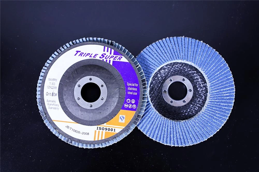 Stainless steel  polishing VSM flap disc