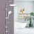 Import Stainless Steel White Showering Rain Shower Set With Ultra-thin Shower Heads from China