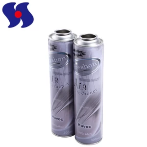 Standard Size Diameter 52mm Empty Air Freshener Aerosol Metal Tin Cans