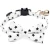 Import Star Printed Cute Cotton Cat Collar Bowtie and Jingle Bell Cat Pendant Decoration Adjustable Safety Buckle Puppies Neck Collar from China