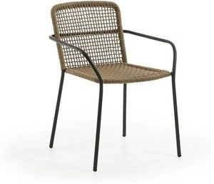 Steel and Rope Garden Chair