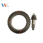 Steel crown wheel pinion ring bevel gear for isuzu