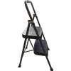 steel stool and step plastic ladder with patterns AP-1142