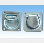 Steel Trailer Body Parts Truck Lash Ring Flush Mounting