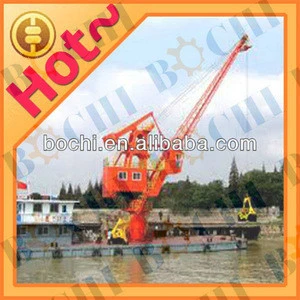Steelrope Luffing Single-armed Floating Crane