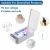 Import Stock Mini UV Light Sterilizer Cell Phone Cleaner Sanitizer Portable Disinfection UV Led Sterilizer Box from China