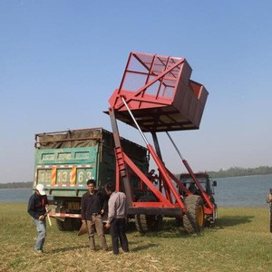 Sugarcane High Tipping 4-wheel Trailer  For 90HP Farm Tractor