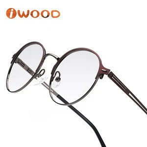 Suntide 2019 eyeglass frames glasses optical frames with metal stainless steel fashion spring hinges in two tones color