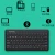 Import Super Slim mini bt keyboard android tv box wireless keyboard virtual keyboard from China